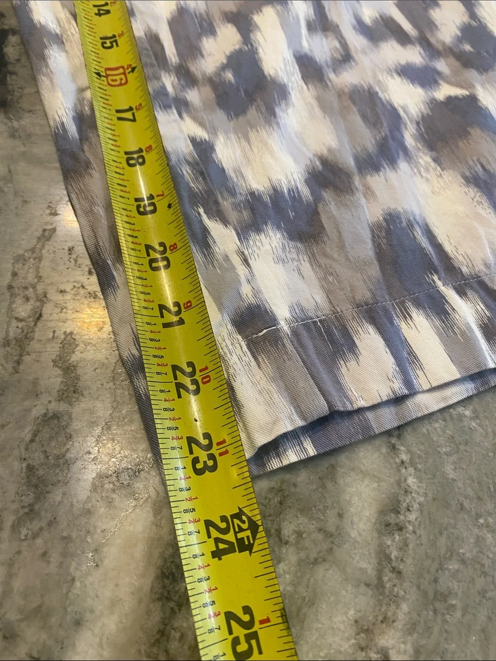 ORGANIC COTTON BRUSHSTROKE PAJAMA PANTS size M